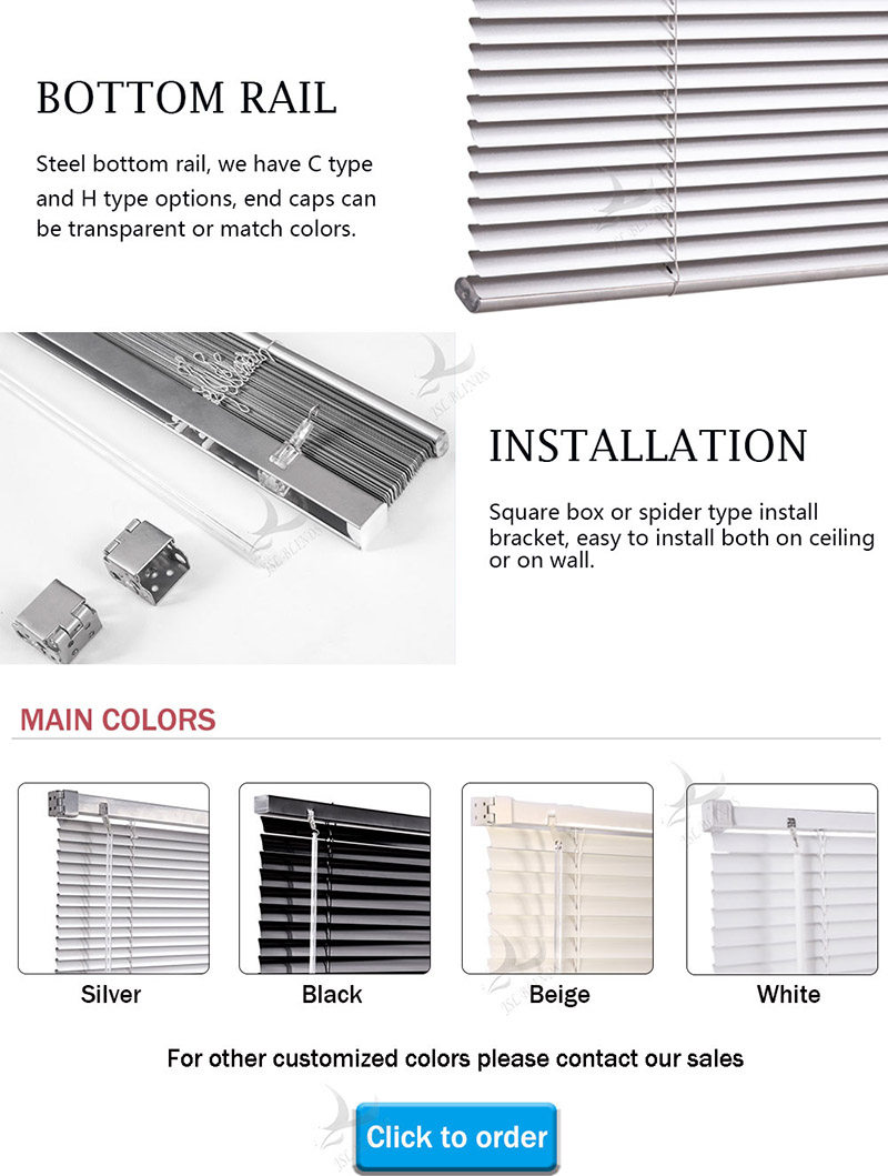 venetian blinds horizontal